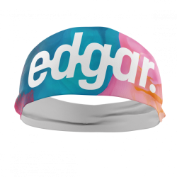 Fascia Edgar - Blu e rosa